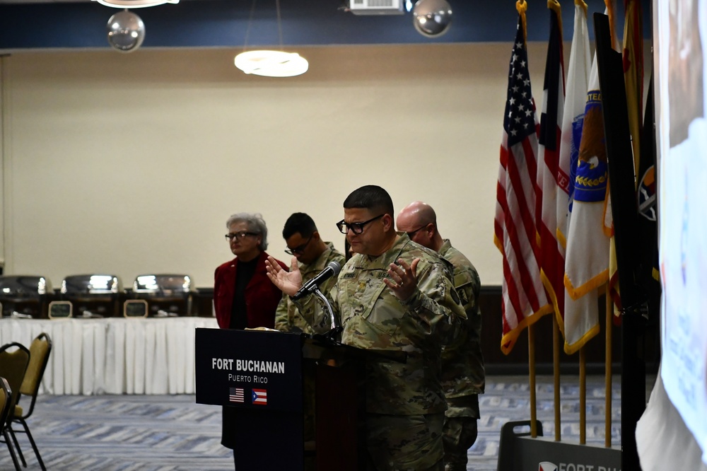 Fort Buchanan Enables Spiritual Readiness with a Thanksgiving Prayer Luncheon