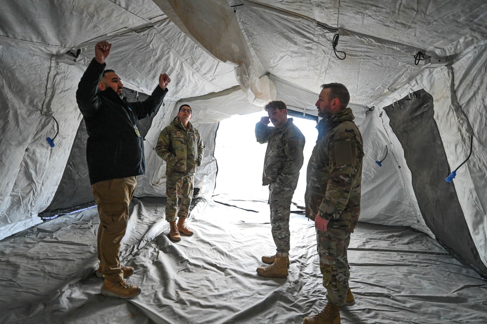 The 3rd MUNS perform a munitions loading exercise on JBER