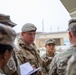 III Armored Corps Deputy Commanding Generals assess the conditions of HHBN's Maintenance and Equipment