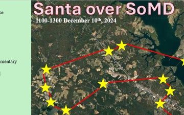 Media Advisory: Santa Claus visits Southern Maryland Dec. 10 (Courtesy of the U.S. Navy)