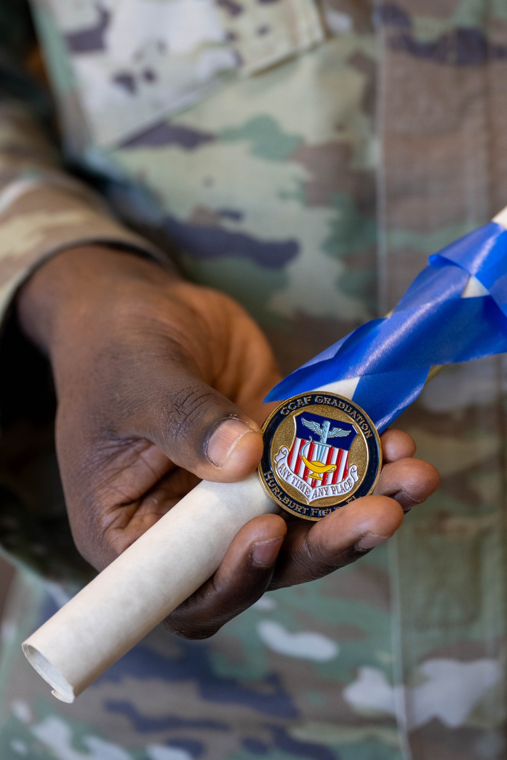 'Hands go, hands come': An Airman's journey from Ghana to graduation