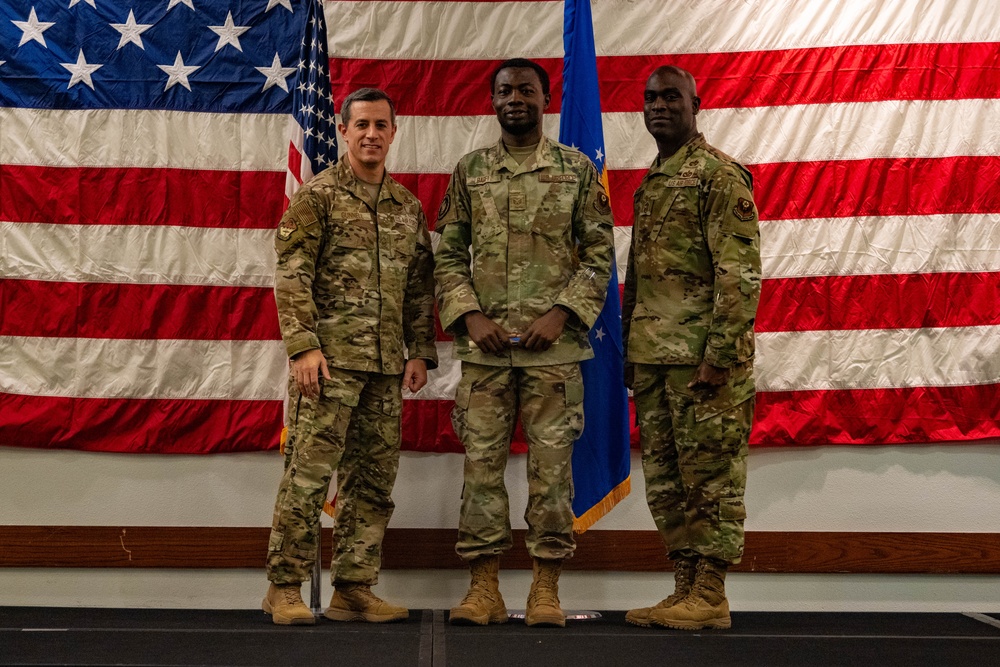 'Hands go, hands come': An Airman's journey from Ghana to graduation