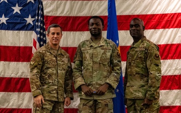 'Hands go, hands come': An Airman’s journey from Ghana to graduation