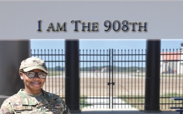 I am The 908th: Tech. Sgt. Asia Douglas