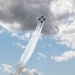 Blue Angels Fly Over Spectators at the annual Air Show in New Orleans