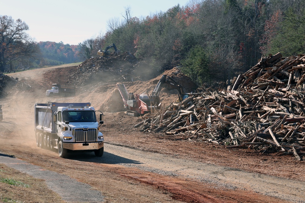 USACE continues Hurricane Helene recovery efforts in western North Carolina