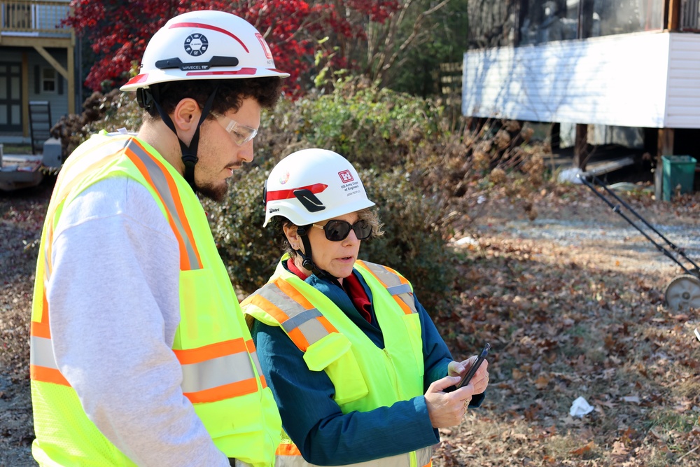 USACE continues Hurricane Helene recovery efforts in western North Carolina