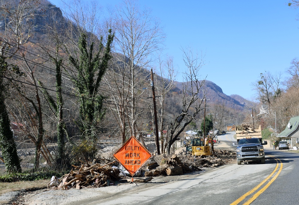USACE continues Hurricane Helene recovery efforts in western North Carolina