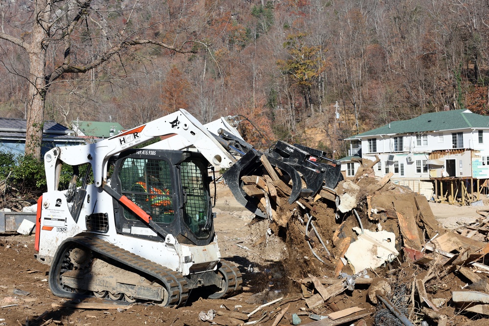 USACE continues Hurricane Helene recovery efforts in western North Carolina