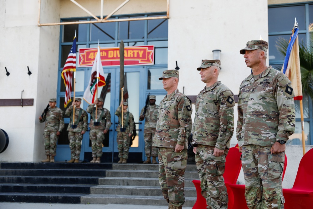 40th Division Artillery Activation Ceremony