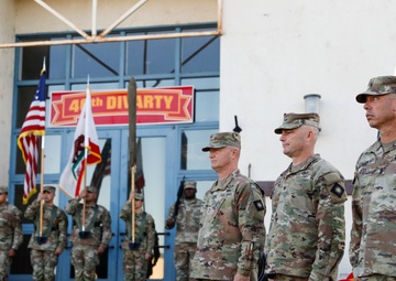 40th Division Artillery Activation Ceremony