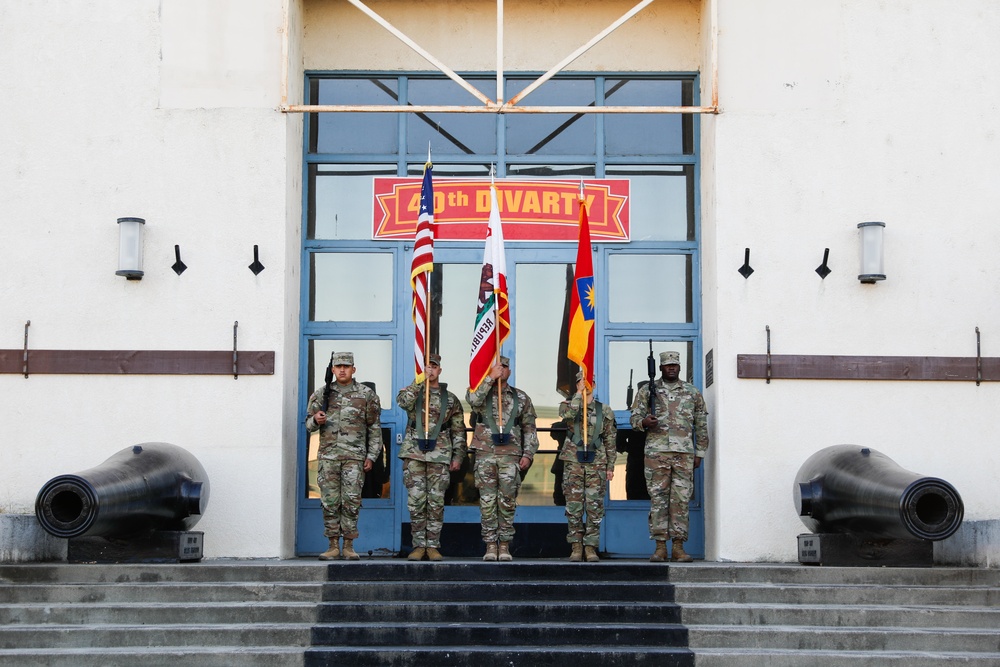 40th Division Artillery Activation Ceremony