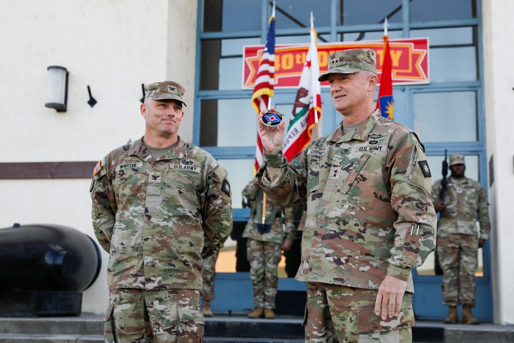 40th Division Artillery Activation Ceremony