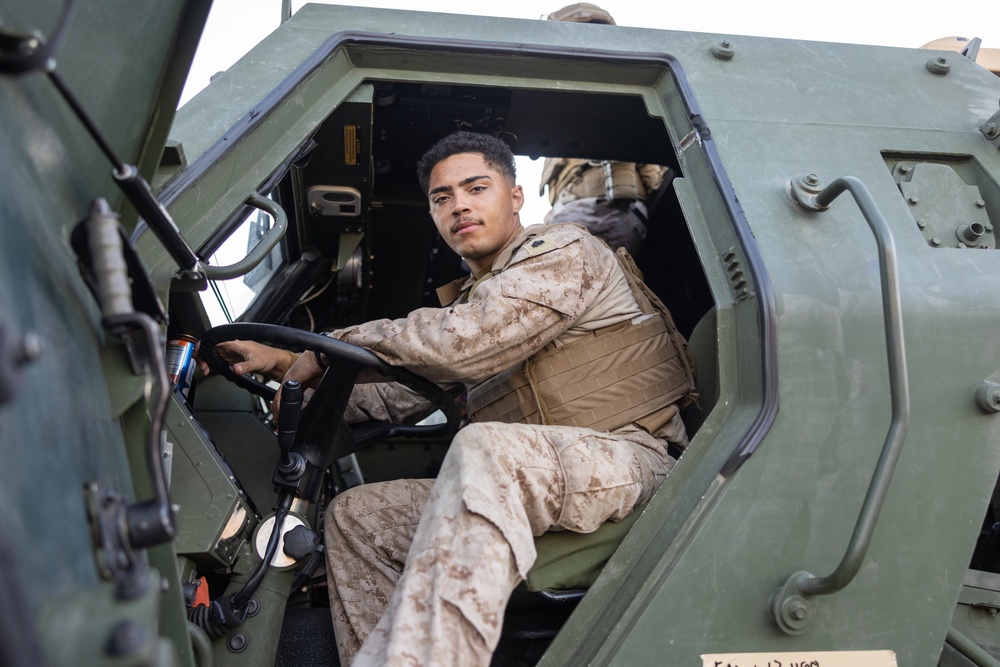 U.S. Marines rehearse HIMARS employment with Royal Canadian Air Force