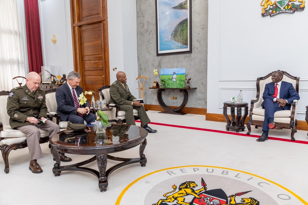 AFRICOM commander, Langley, key leaders visit eastern Africa