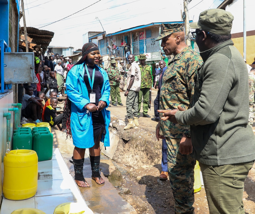 AFRICOM commander, Langley, key leaders visit eastern Africa