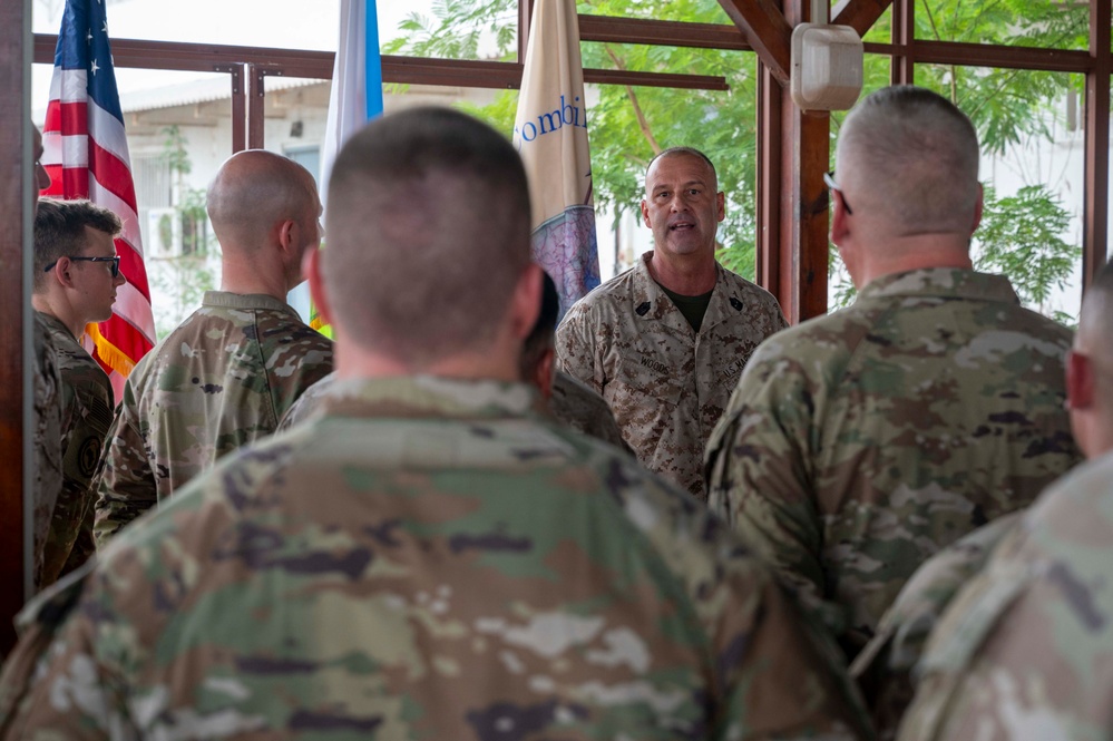 AFRICOM commander, Langley, key leaders visit eastern Africa