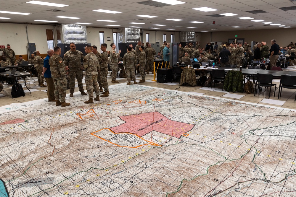 Raven Focus: 81st SBCT conducts Planning Conference in preparation for XCTC rotation