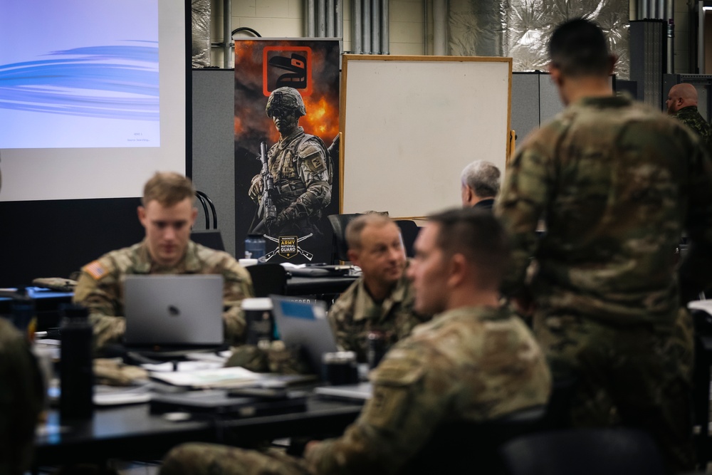 Raven Focus: 81st SBCT conducts Planning Conference in preparation for XCTC rotation