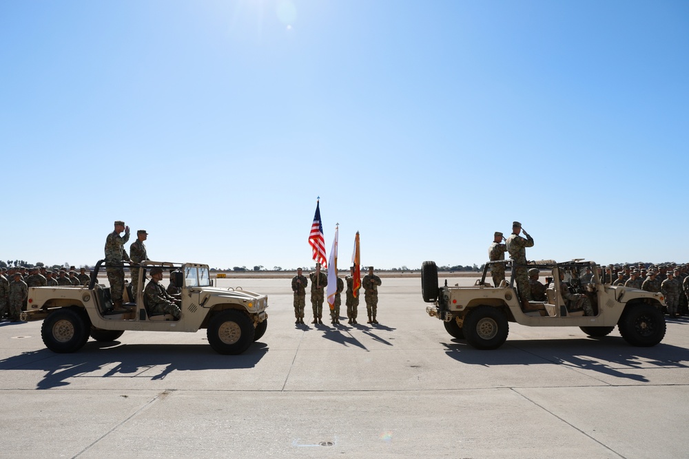 79th Infantry Brigade Combat Team Change of Command Ceremony