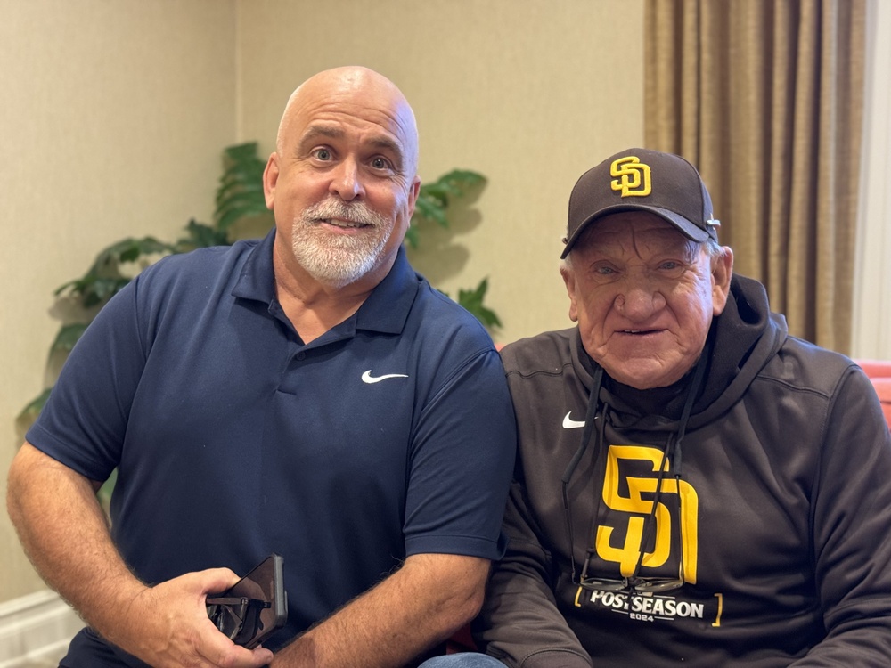 San Diego Padres Spread Holiday Cheer at NMCSD