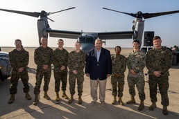 Secretary of the Navy visits MCAS Miramar and 3rd MAW