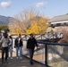 U.S., Australian Service Members Participate in Kumamoto Castle Tour