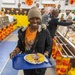 401AFSB leaders serving Thanksgiving meals