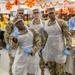 401AFSB leaders serving Thanksgiving meals