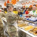 401AFSB leaders serving Thanksgiving meals