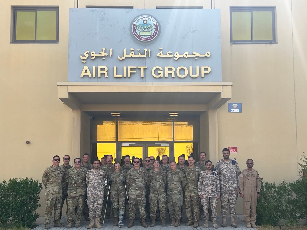 167th EAS breaks AFCENT IAMD delivery record; strengthens partnership with QEAF