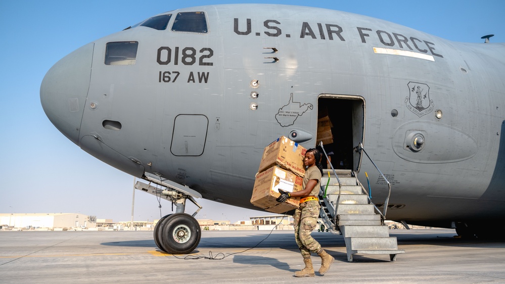 167th EAS breaks AFCENT IAMD delivery record; strengthens partnership with QEAF