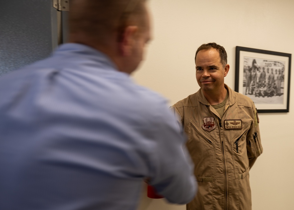 16 U.S. flag officers visit the U.S. Central Command Area of Responsibility