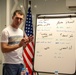 A-10C Thunderbolt II aircraft pilot teaches Arabic to Airmen