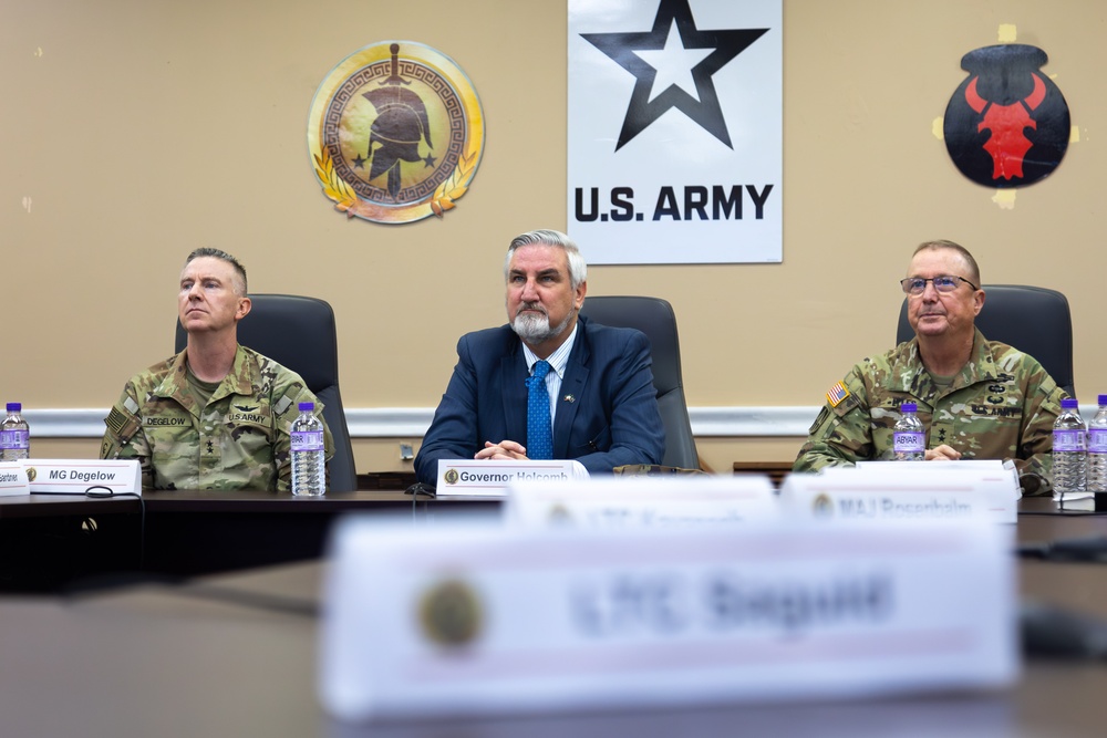 Indiana’s Key Leadership Visits Task Force Spartan