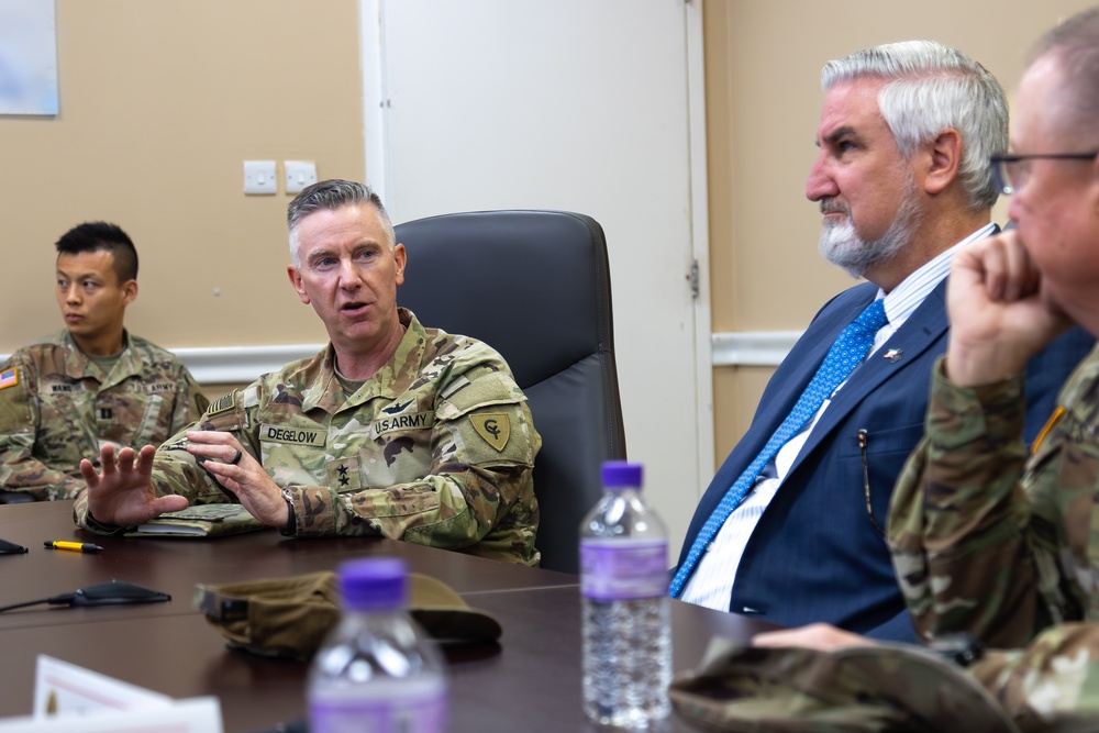 Indiana’s Key Leadership Visits Task Force Spartan