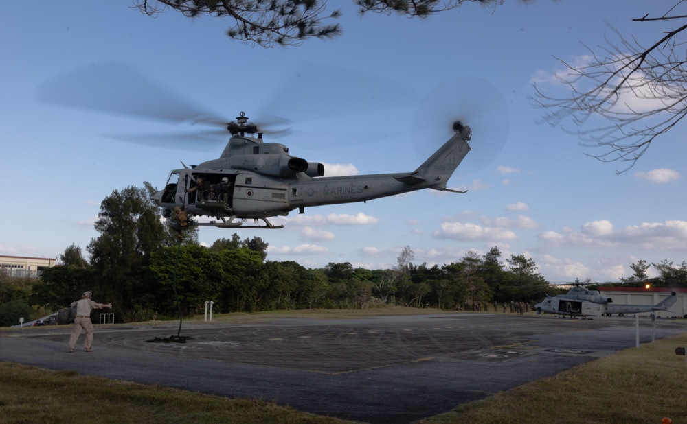 Maritime Raid Force Conducts Day and Night Fast-rope
