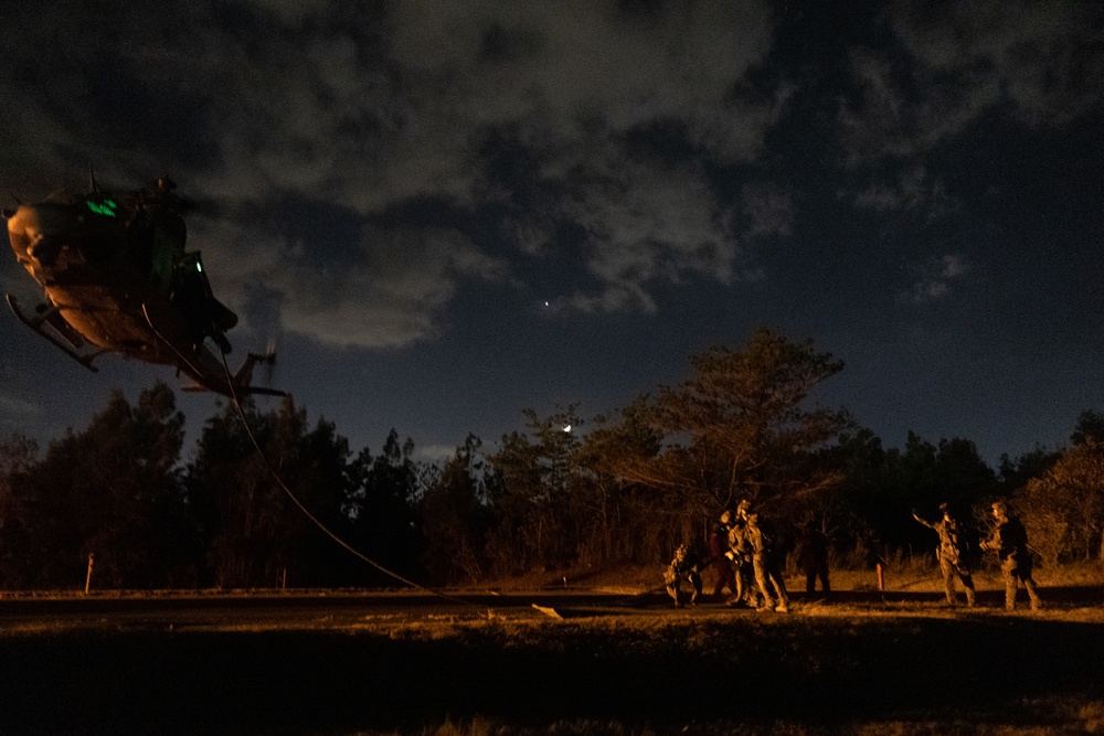 Maritime Raid Force Conducts Day and Night Fast-rope