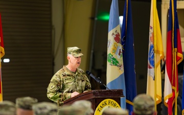 38th Infantry Division Take Command of Task Force Spartan