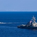 The USS Bulkeley conducts an International Maneuvering Exercise with the Cypriot Navy