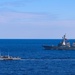 The USS Bulkeley conducts an International Maneuvering Exercise with the Cypriot Navy