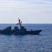 The USS Bulkeley conducts an International Maneuvering Exercise with the Cypriot Navy