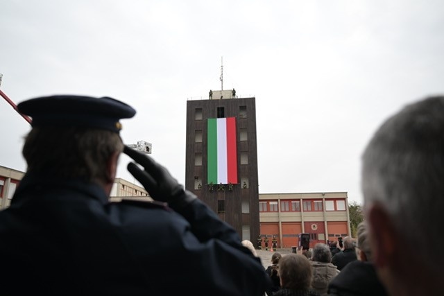 31st Civil Engineering Squadron leadership join Italian celebration of Saint Barbara