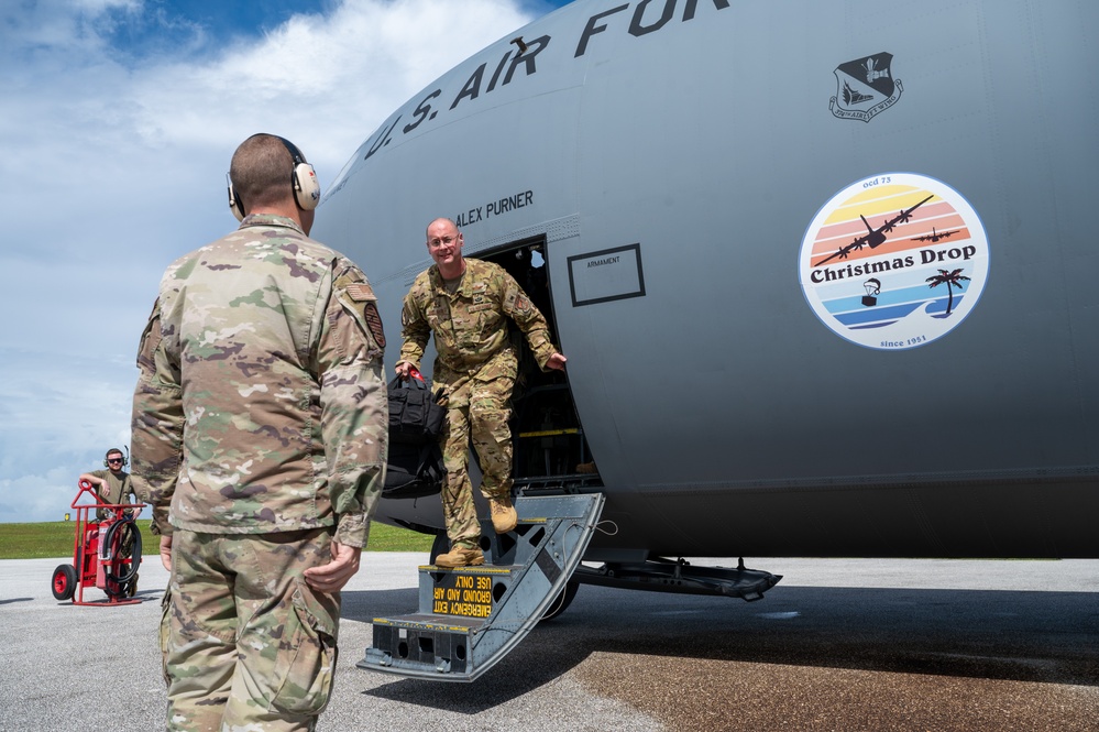 374 AW Airmen arrive at Andersen AFB for OCD 24