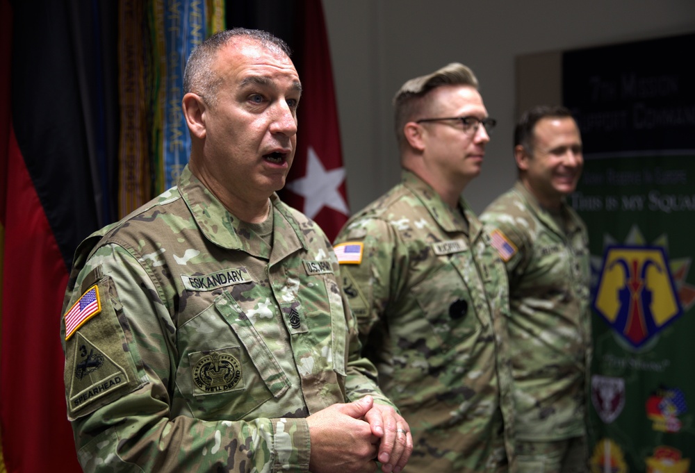 Nuoffer Promotes to Master Sgt.