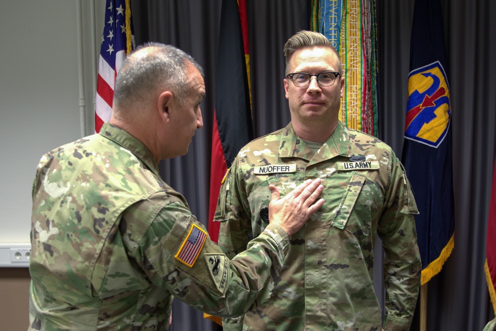 Nuoffer Promotes to Master Sgt.