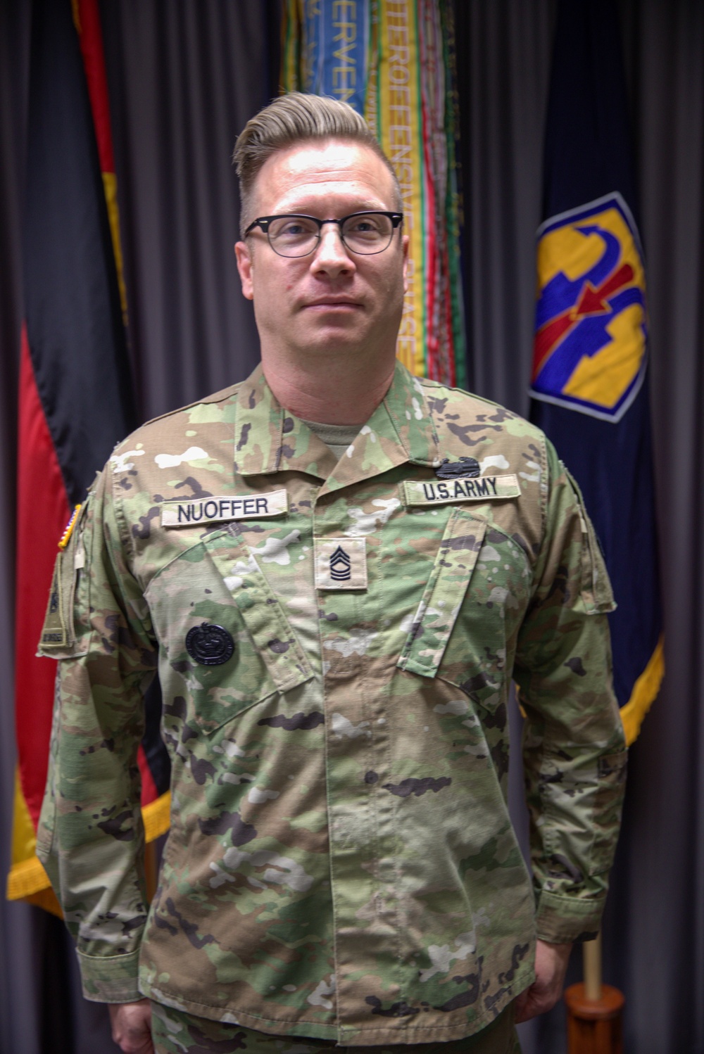 Nuoffer Promotes to Master Sgt.