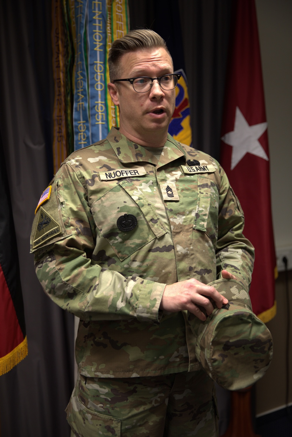 Nuoffer Promotes to Master Sgt.