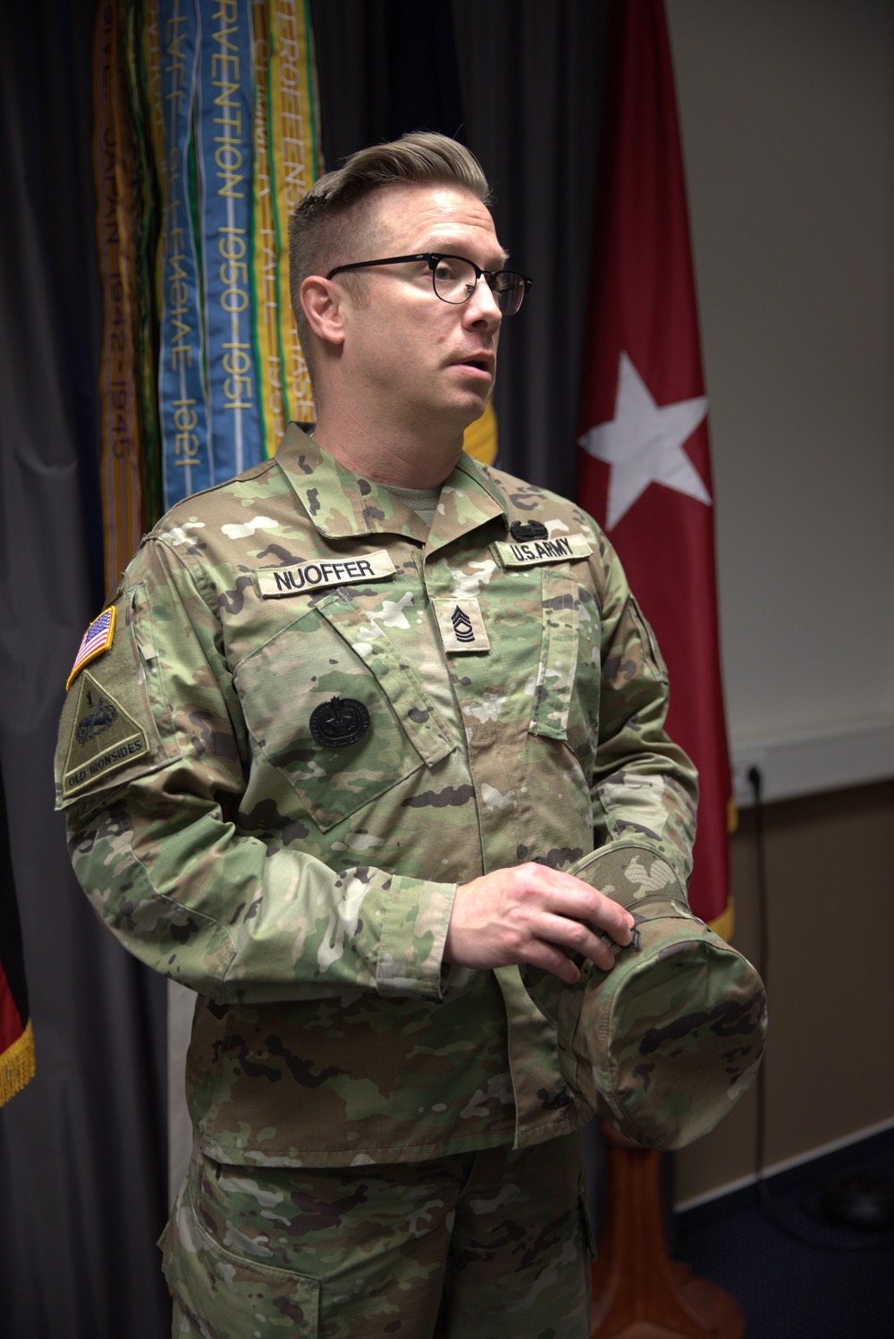 Nuoffer Promotes to Master Sgt.