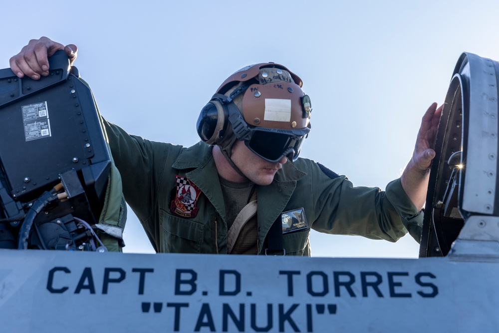 U.S. Marines begin flight operations at Misawa Air Base